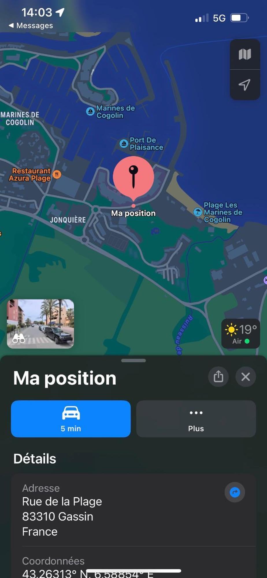 Le Sud Plage Et Piscine 가신 외부 사진